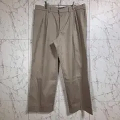 DOCKERS ドッカーズ ベージュ タッグ入り チノパン センタープレス