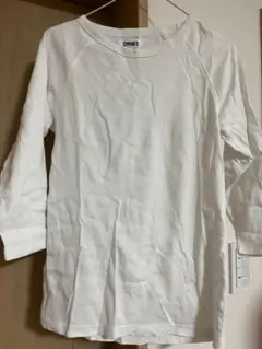 OMNES ホワイト 長袖 Tシャツ