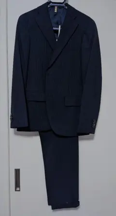 DIFFERENCE オーダースーツ　ネイビーストライプ