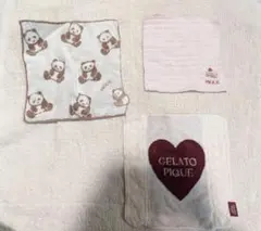 GELATO PIQUE ハンカチ 3枚セットのサムネイル