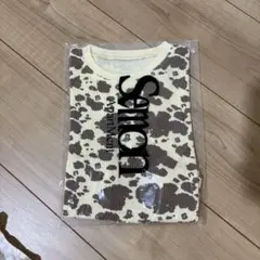 Semon ApartMent ワッフルTシャツ COW 90cm キリン