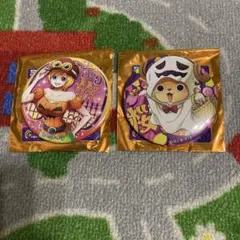 《新品》ONEPIECE　輩缶バッジ　ハロウィン　チョッパー＆コアラ
