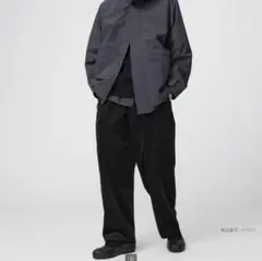 UNIQLO U コーデュロイユーティリティパンツ S ブラック ユニクロ