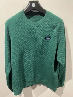 L.L.Bean キルティングトレーナー Lサイズ グリーン