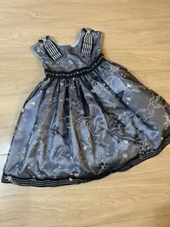 ANNA SUI Mini グレー ドレス M 120㎝