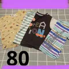 半袖tシャツ 80サイズ　男の子　カットソー　アンパンマン　夏服まとめ売り