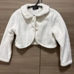 COMME CA ISM キッズ ボレロ ホワイト 110Aのサムネイル