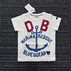 新品 ミキハウス ダブルB DOUBLE B 日本製 半袖Tシャツ 80cm