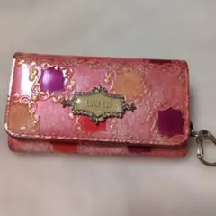 ANNA SUI アナスイ キーケース　4連　エナメル　ローズハートのサムネイル