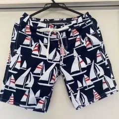 HH 帆船プリント サーフパンツ