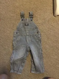 OshKosh B'gosh ヒッコリー オーバーオール 9ヶ月