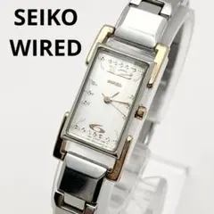 SEIKO WIRED カットガラス クォーツ レディース腕時計 8R0310