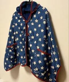 フリース ポンチョ