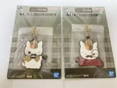 夏目友人帳　一番くじ　ニャンコ先生　G賞　探偵チャームコレクション　２個セット