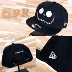 激レア【ニューエラ×ナイトメアービフォアクリスマス】コラボ フェイス キャップ黒