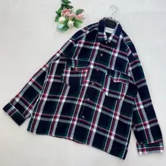 ARTIN DRYS【XXL】メンズ　チェックシャツ　長袖　胸ポケ　大きめ　春秋