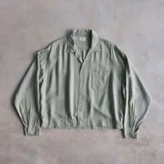 50s 60s PURITAN レーヨン ギャバジン シャツ カスリ - メルカリ
