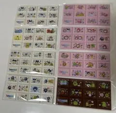 たまごっち ちょこぶろっくしーる 8種類　コンプリート　チョコブロックシール