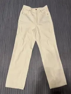 ハイウエストストレートジーンズ　Sサイズ