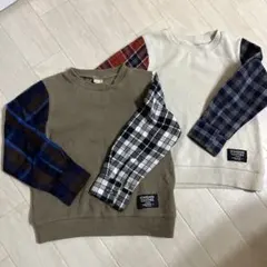 トレーナー 110 petit main 2枚セット