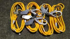 新品親綱ロープ15m緊張器付きベルブロック安全ブロック鉄骨建築 - メルカリ