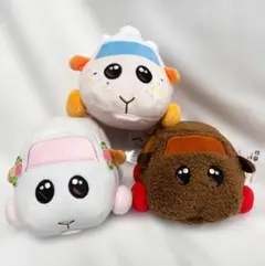 PUIPUIモルカーお目々うるっとぬいぐるみテディウェディングモルカー痛車アビー