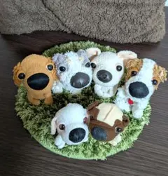 THE DOG 　犬　マクドナルド ハッピーセット ぬいぐるみ 6体セット