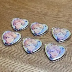 鳴上嵐 ハート缶バッジ