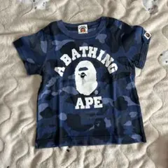 BAPE KIDS 迷彩 Tシャツ 110cm正規品 - メルカリ