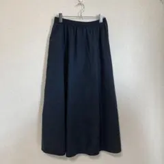 ウェスト調整可能　ロングスカートのサムネイル