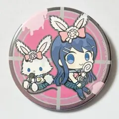 七海千秋＆モノミ 缶バッジ「LISTEN FLAVORx ダンガンロンパシリーズ