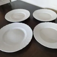 リチャードジノリ　20㎝プレート　５枚 2025年最新】リチャードジノリ ベッキオホワイト 20プレートの