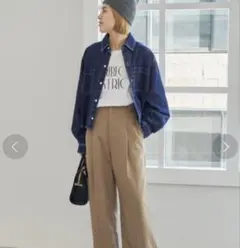 spick and span デニムシャツ