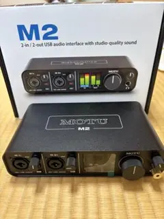 MOTU M2 USBオーディオインターフェース 美品 - メルカリ