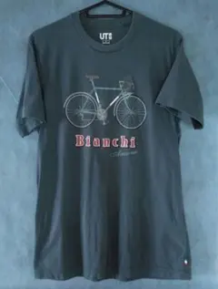 UNIQLO UT Bianchi Ancora 企業コラボ Tシャツ Sサイズのサムネイル