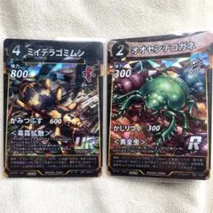 蟲神器 滋賀県プロモ ミイデラゴミムシ＆オオセンチコガネ 2枚セット