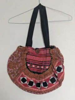 刺繍 ショルダーバッグ アジアン