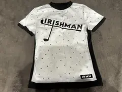 IRMN レディース ゴルフウェア 半袖シャツ ホワイト