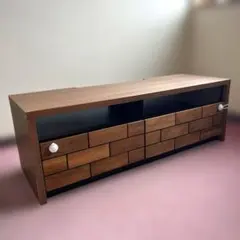 【ニトリ】テレビボード ブロリック4 116cm ローボード ブラウン