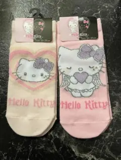 ハローキティ ソックス 23-25cm 2足セット