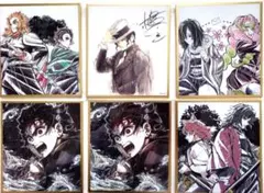 鬼滅の刃 WEBSHOPくじ　アクリル色紙　まとめ売り