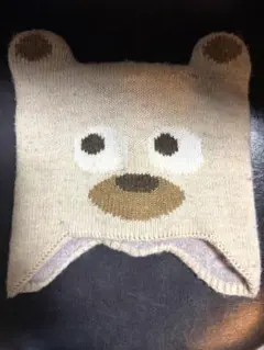 mont-bell ベビー帽子 クマの顔デザイン 46〜50サイズ