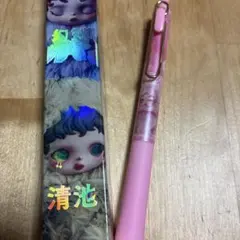 SP柄ピンクボールペン