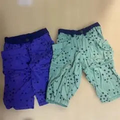 BREEZE 140星柄ハーフパンツ 2色セット 男の子
