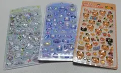 ボンボンドロップシール パ－ルベ－ル よるえな うるちゅる シマエナガ みきゃん