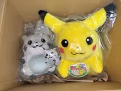 【3点セット】ポケモン はじまりのピカチュウ＆おかえり！ピカチュウ ぬいぐるみ