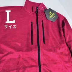 【新品タグ付】TULTEX ジップアップジャケット L レッド パーカースポーツ