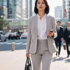 パンツスーツ セットアップ