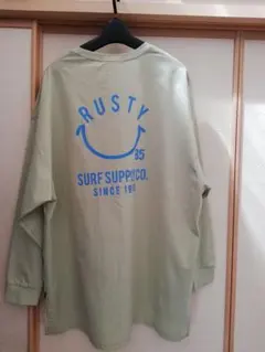 新品☆RUSTY☆定価4840円！バックプリントHYBRID水陸両用