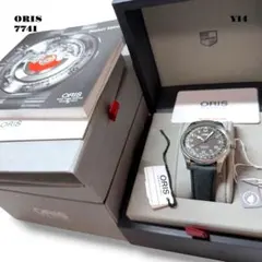 希少品！ ORIS オリス 7741 BIG CROWN AUTOMATIC 黒のサムネイル